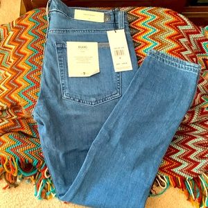 New 7 for all mankind B(AIR) ankle skinny jeans.